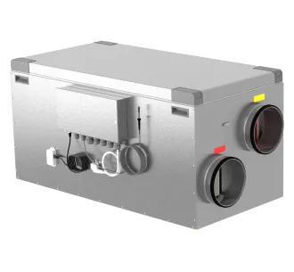 Recuperator de aer cu sistem de ventilație de tip canal OSTBERG HERU 100 S EC-y2 (debit de aer 436 m³/h)
