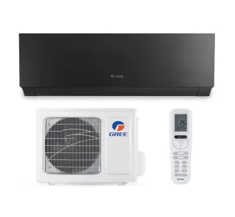 Conditioner GREE CLIVIA BLACK D.C. Inverter R32 G10 GWH09AUCX-9000 BTU
