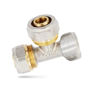  Teu pentru teava multistrat PEX-AL-PEX F lateral 16 mm x 1/2 