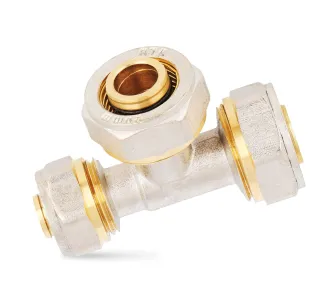 Teu redus pentru teava multistrat PEX-AL-PEX 20 mm x 16 mm x 16 mm