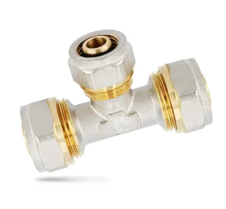 Teu redus pentru teava multistrat PEX-AL-PEX 20 mm x 16 mm x 20 mm