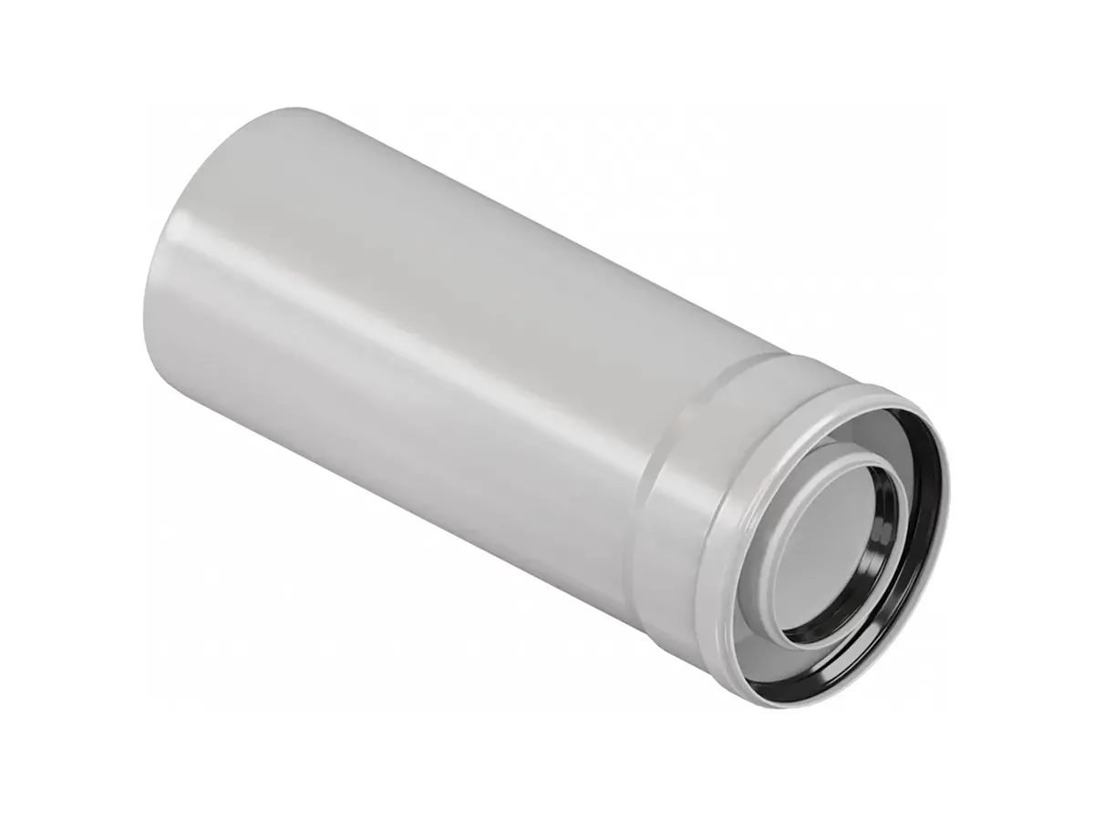 Prelungire coaxială, pentru coș de condens d 60/100 mm, l 500 mm