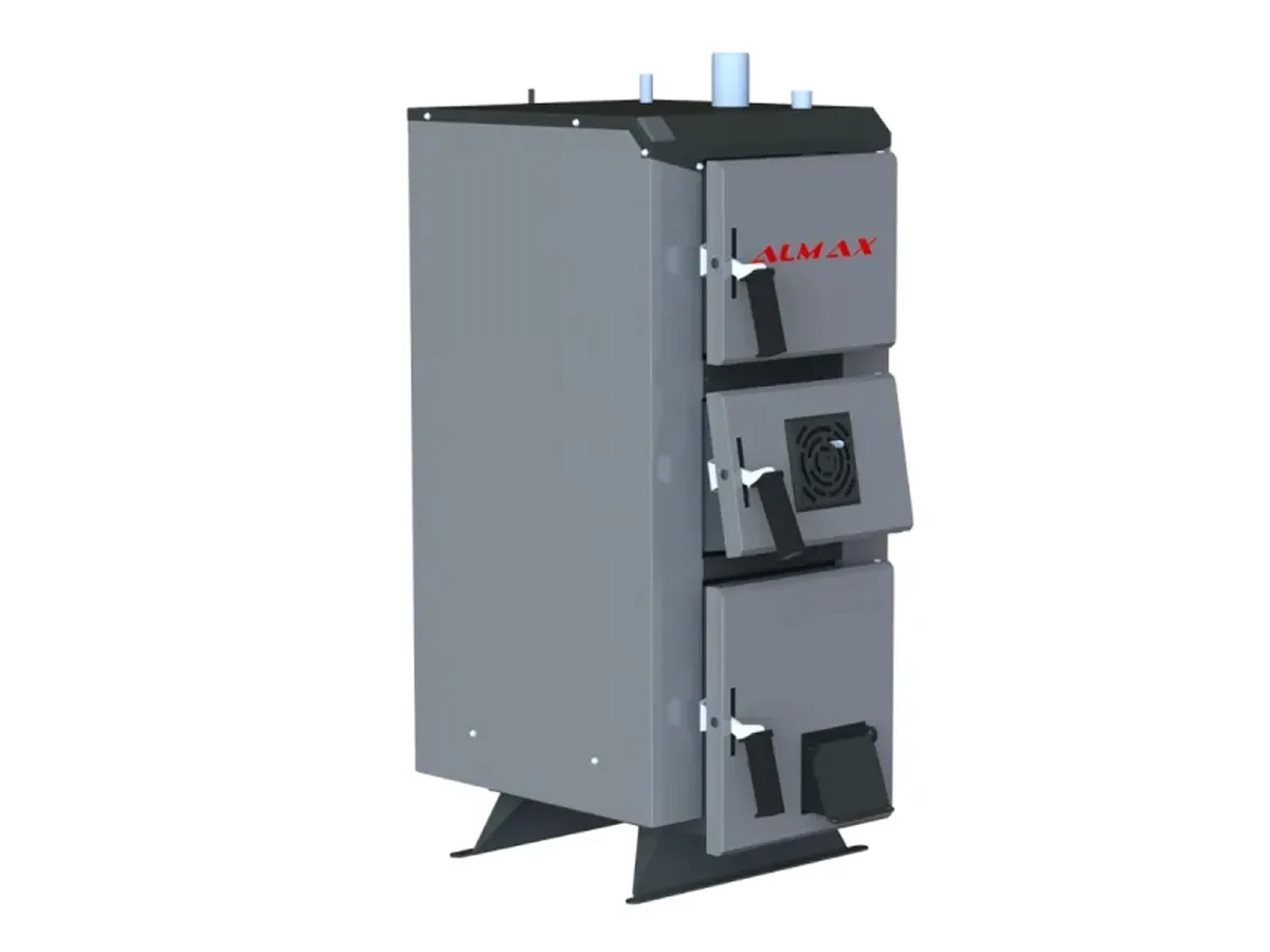 Твердотопливный котёл на ручной загрузке KRONAS ALMAX D 12 квт