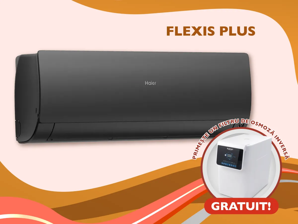 Conditioner HAIER FLEXIS Plus DC Inverter Super Match AS50S2SF1FA-BH-1U50S2SJ2FA (black matt)