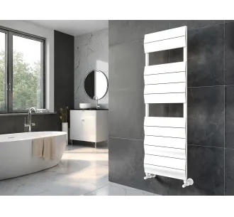 Uscător de prosoape de design LOJIMAX colecția LIA 1000x600 mm, Alb