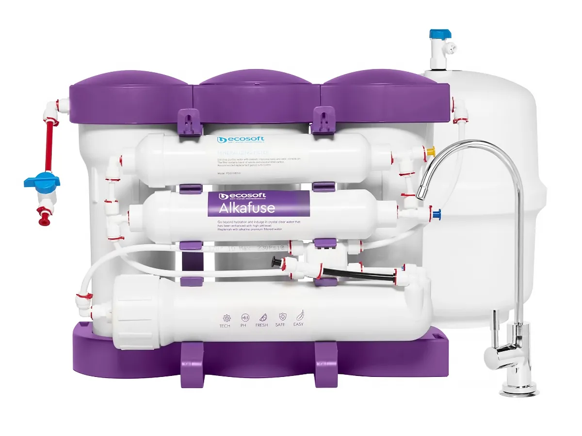 Sistem cu osmoza inversa ECOSOFT PURE ALCALINE