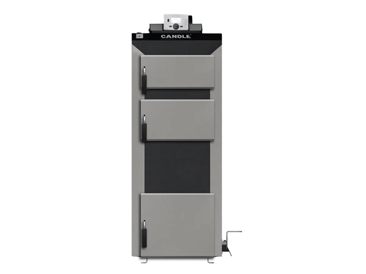 Cazan pe combustibil solid cu incarcare manuala Candle Uni 25 kW