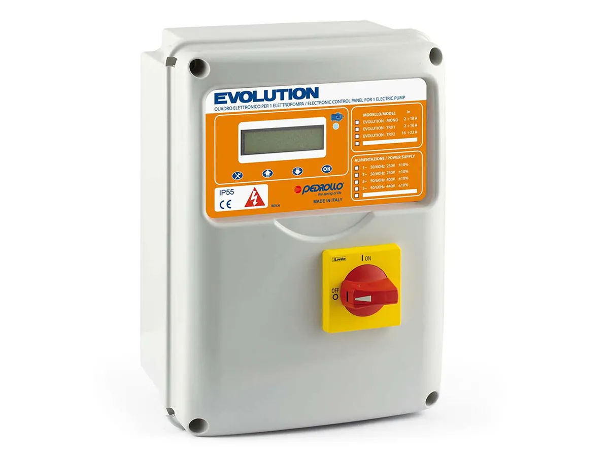 Panou de control evolution-MONO (0,37-2,2 kW)