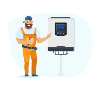 Serviciu de întreținere pentru invertoare și controlere pana la 15 kW