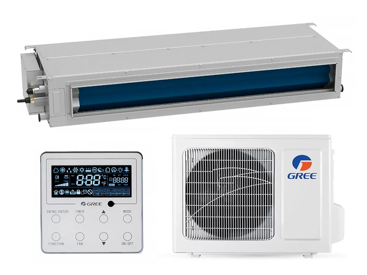 Aer condiționat tip GREE CHANNEL Invertor seria R32 U-MATCH GUD35PS-A-T+GUD35W-HhA-T (24K)