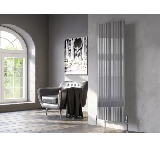 Дизайнерские радиаторы LOJIMAX, коллекция BAMBOO Chrome Anodising