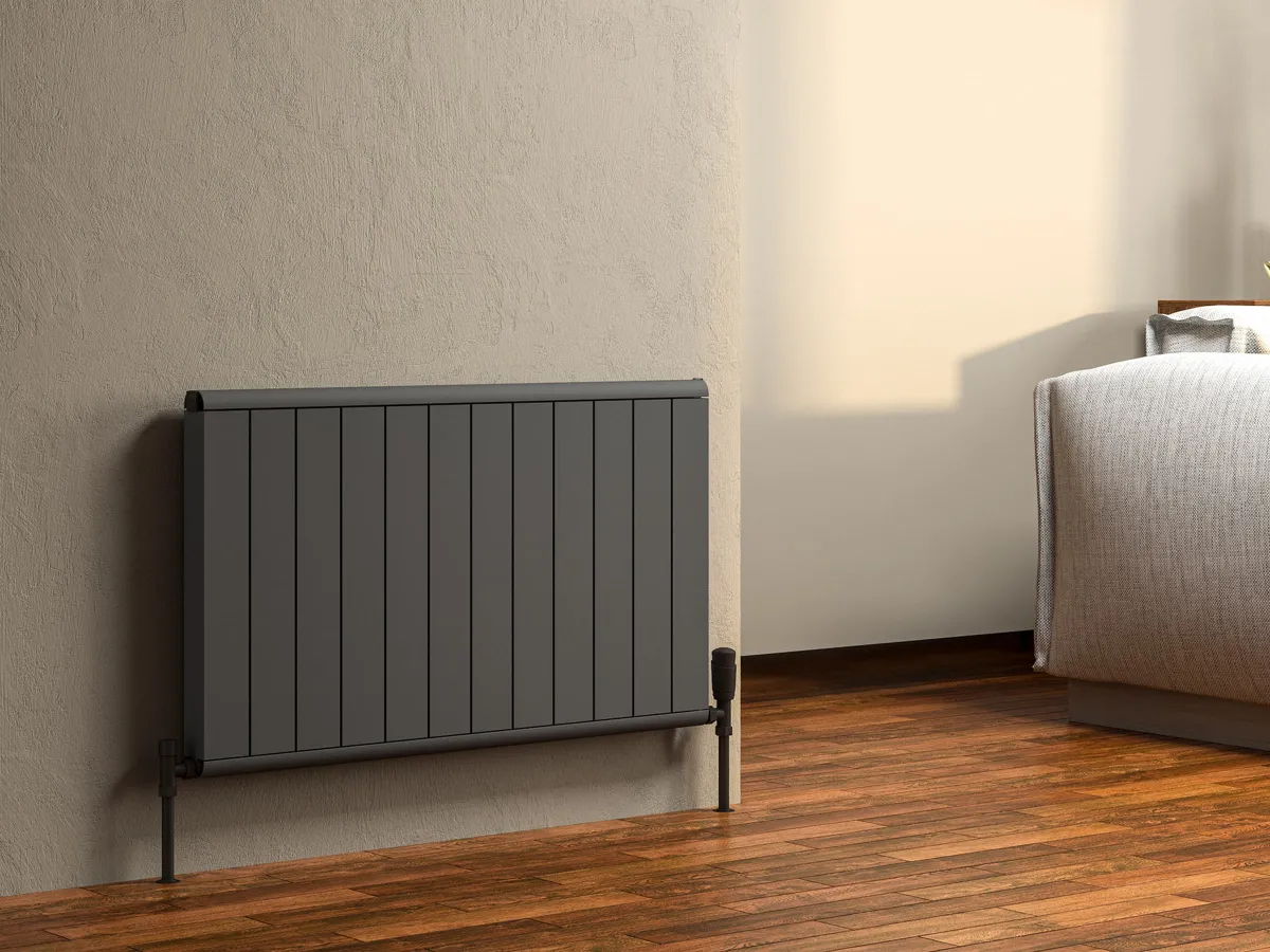 Calorifer decorativ LOJIMAX colecția LOVA LINE 2000x400 mm, Antracit