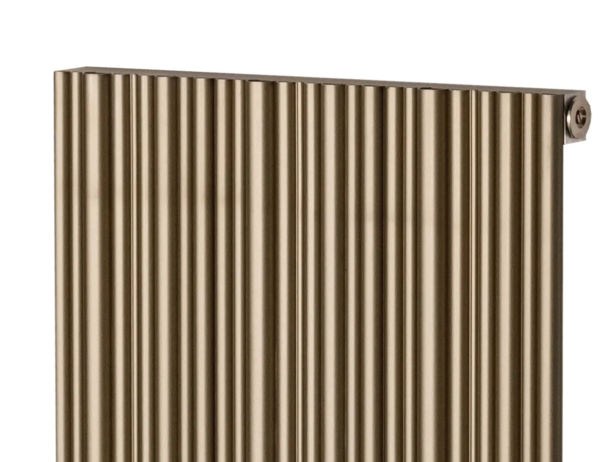 Calorifer decorativ LOJIMAX colecția BAMBOO 1800x359 mm, Bronze Light Anodising