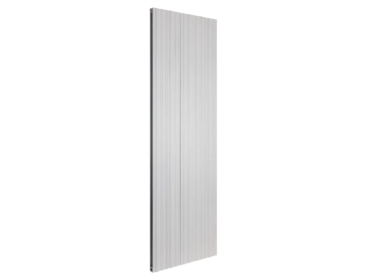 Calorifer decorativ LOJIMAX, colectia BAMBOO DOUBLE inaltimea 300 mm. latimea 239 mm. Alb mat
