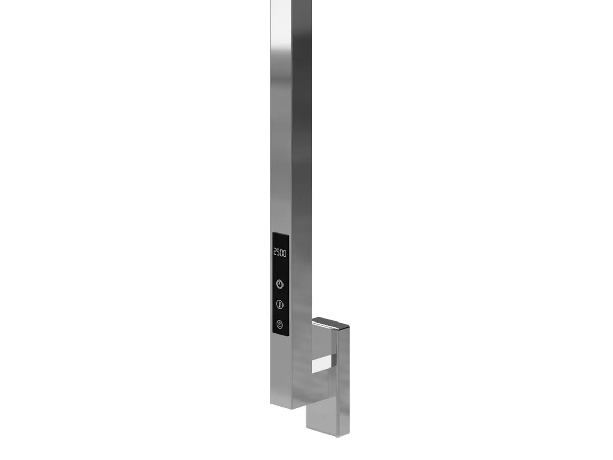 Uscător de prosoape de design CARISA, colecția MAXIM, 1500x30 mm, Crom