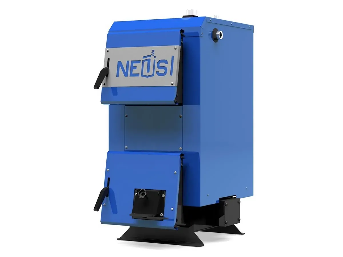 Cazan pe combustibil solid cu incarcare manuala Neus Ekonom 24 kW