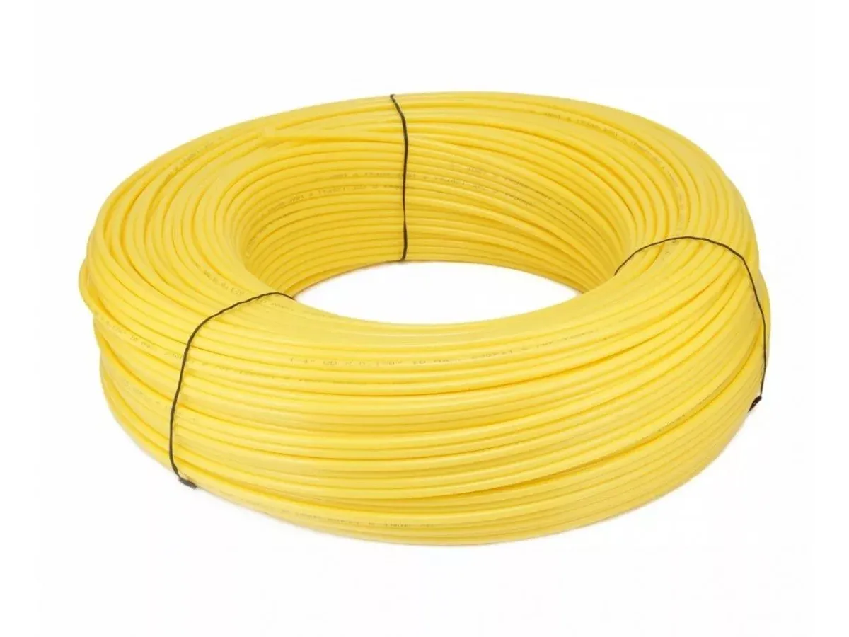 Tub 1/4" galben, 1 m (1 m)