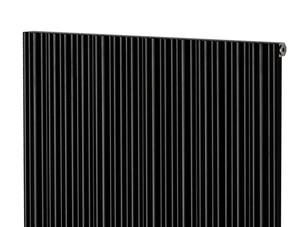 Calorifer decorativ LOJIMAX colecția BAMBOO 1400x479 mm, Negru
