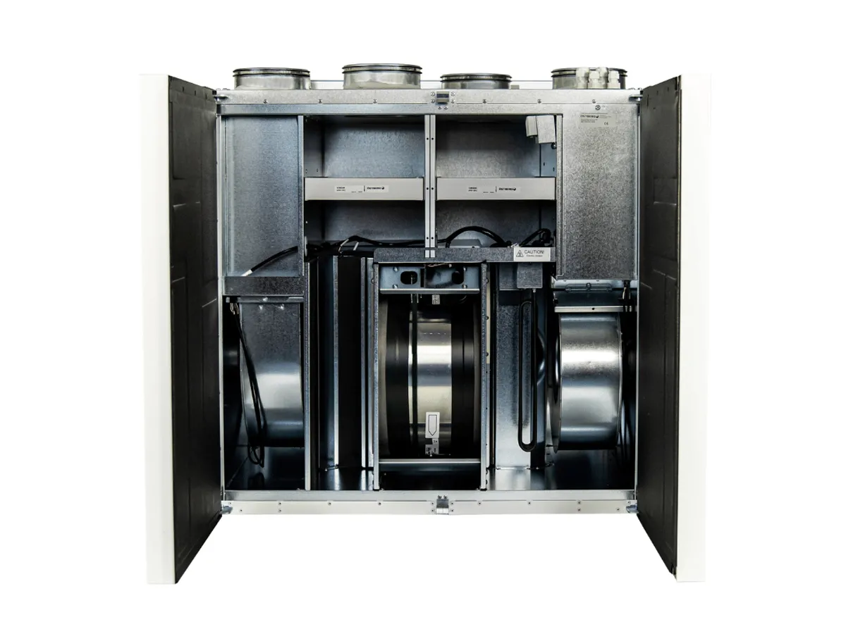 Recuperator de aer cu sistem de ventilație OSTBERG HERU 100 T EC-y2 LE (debit de aer 418 m³/h)