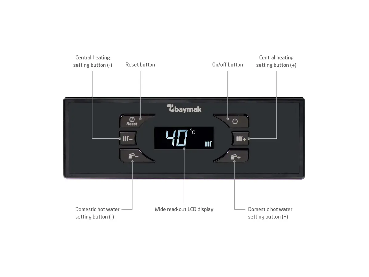 Конденсационный газовый котел BAYMAK COMPACT 24 кВт