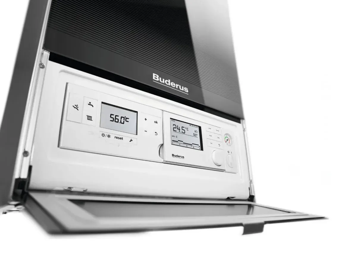 Конденсационный газовый котел BUDERUS GB 172i-30KH 30 кВт черный