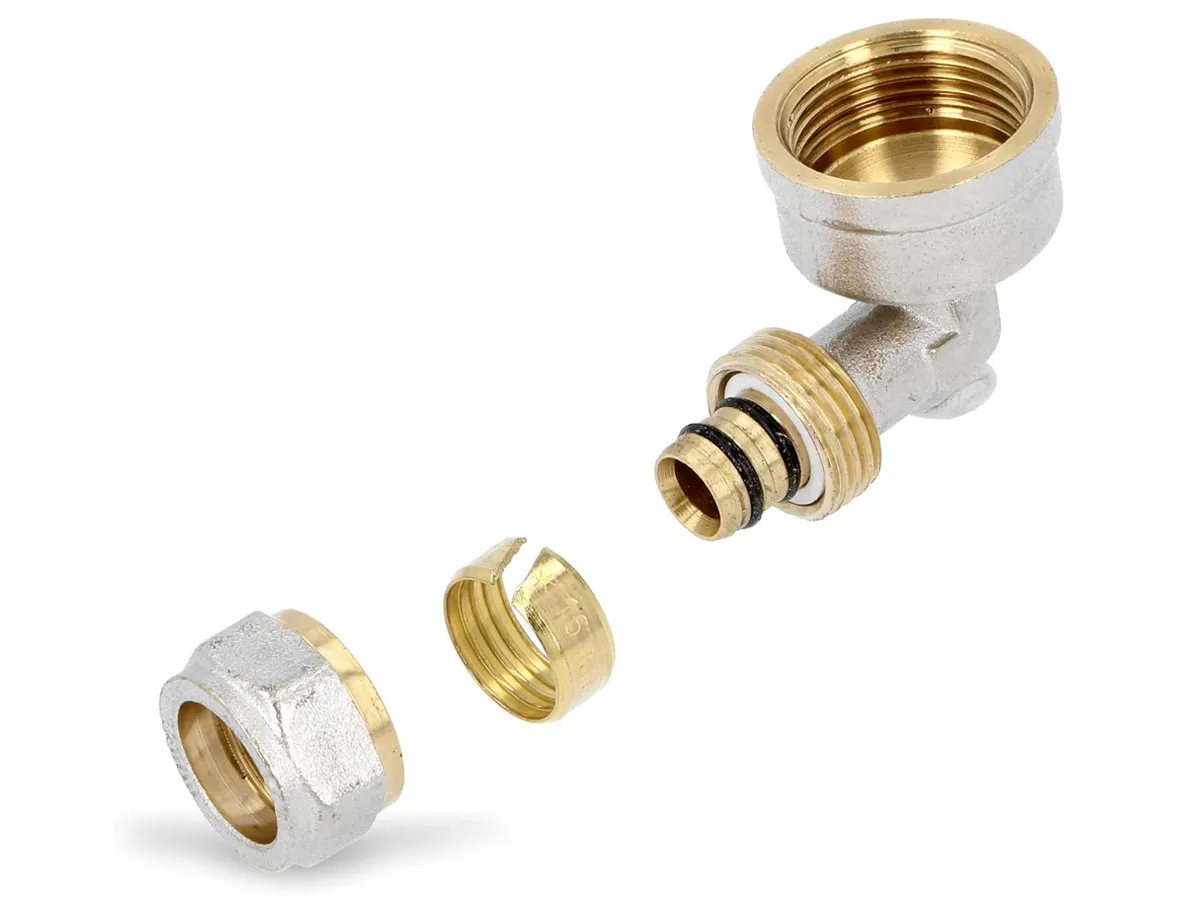 Cot conector pentru teava multistrat PEX-AL-PEX F 26 mm x 3/4 