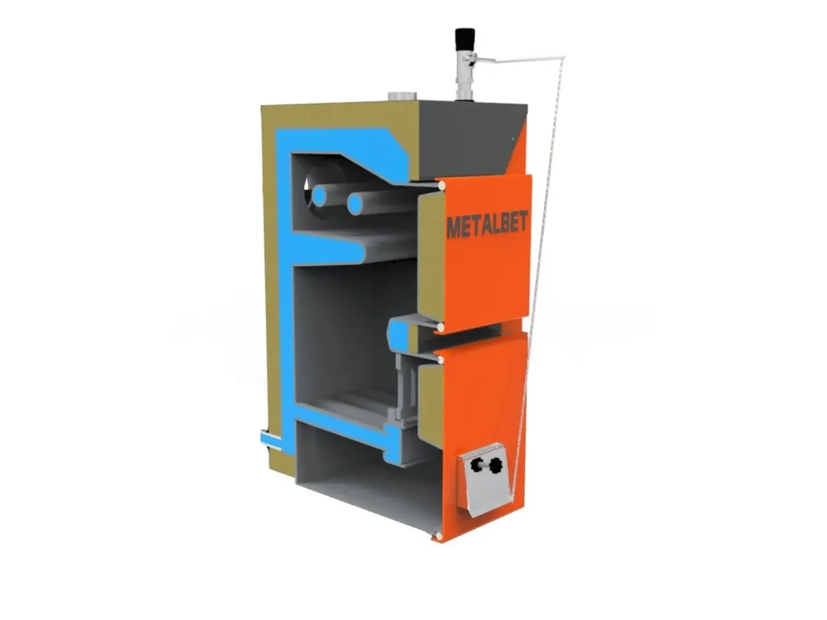 Cazan pe combustibil solid cu incarcare manuala Metal Bet Aqua Power 6 kW