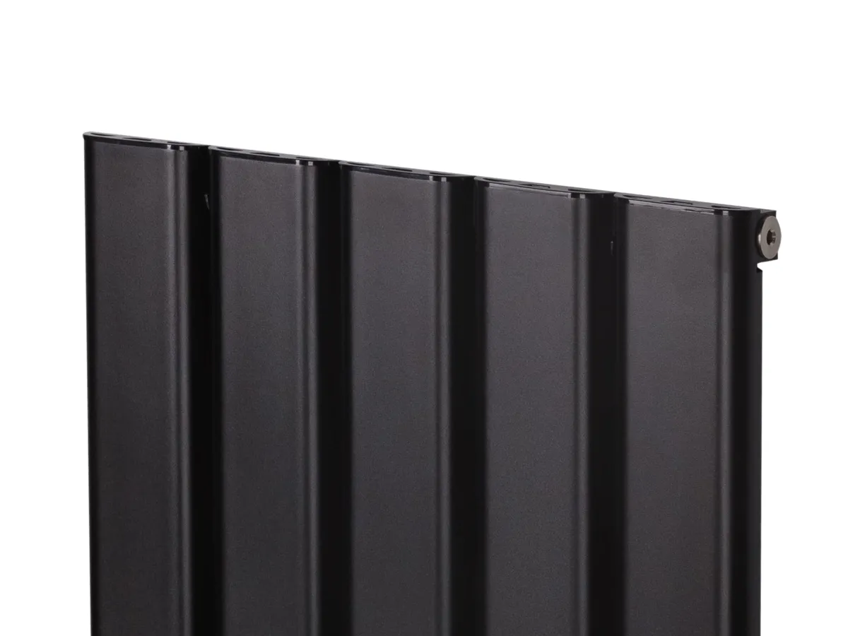 Calorifer decorativ LOJIMAX colecția DIAMOND 1600x396 mm, Negru