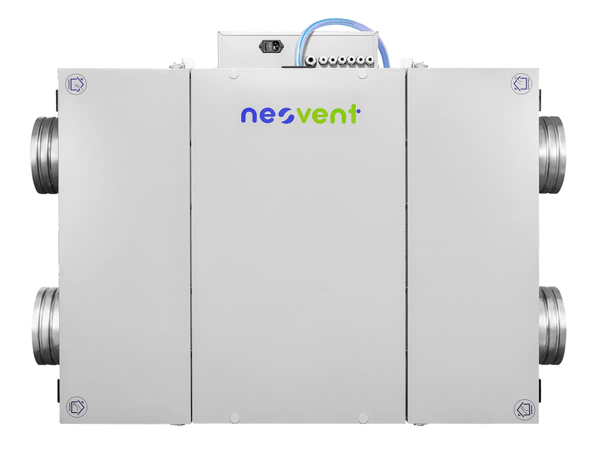 Recuperator de aer cu sistem de ventilație de perete NEOVENT KNP PERFECT 1500 (debit de aer 1500 m³/h)