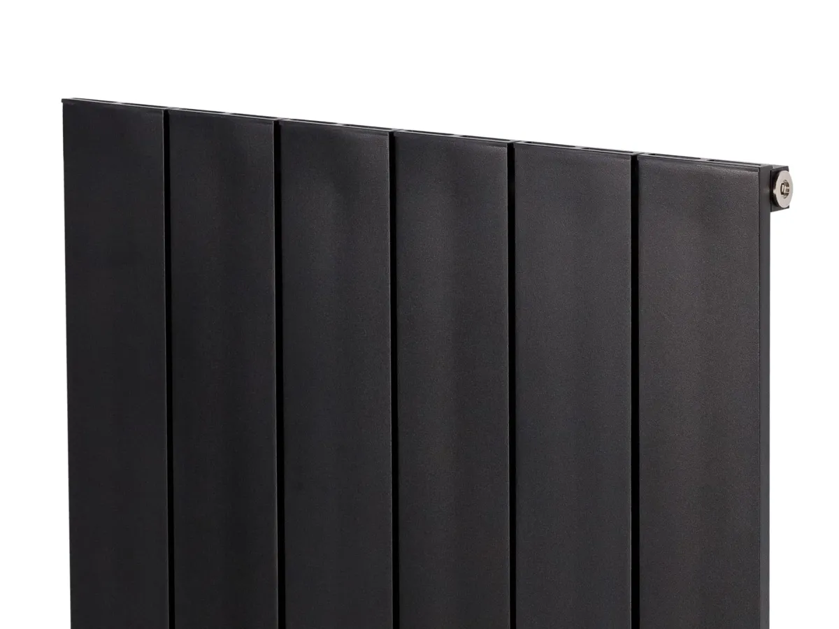 Calorifer decorativ LOJIMAX colecția KALSEDON 1600x470 mm, Negru