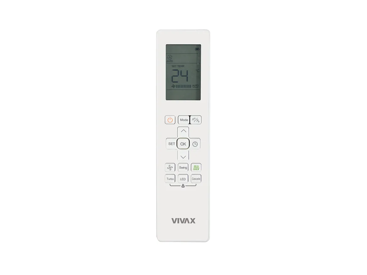 Aer conditionat Vivax Inverter R32 H-Design 12000 BTU Negru