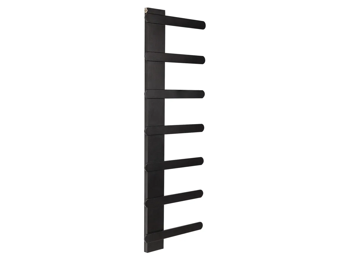 Uscător de prosoape de design LOJIMAX colecția NUMMO STYLE 940x450 mm, Negru