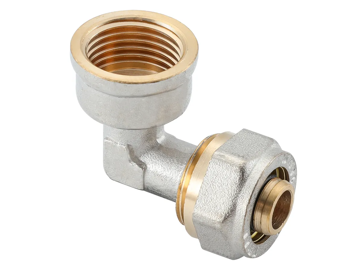 Cot conector pentru teava multistrat PEX-AL-PEX F 16 mm x 1/2 