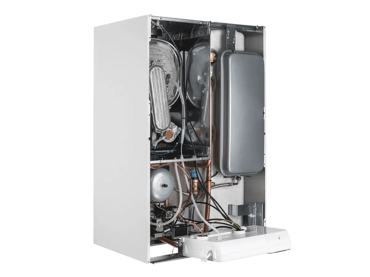 Cazan pe gaz in condensare FONDITAL ITACA Condens. KB24 kW+Cazan INOX 45l