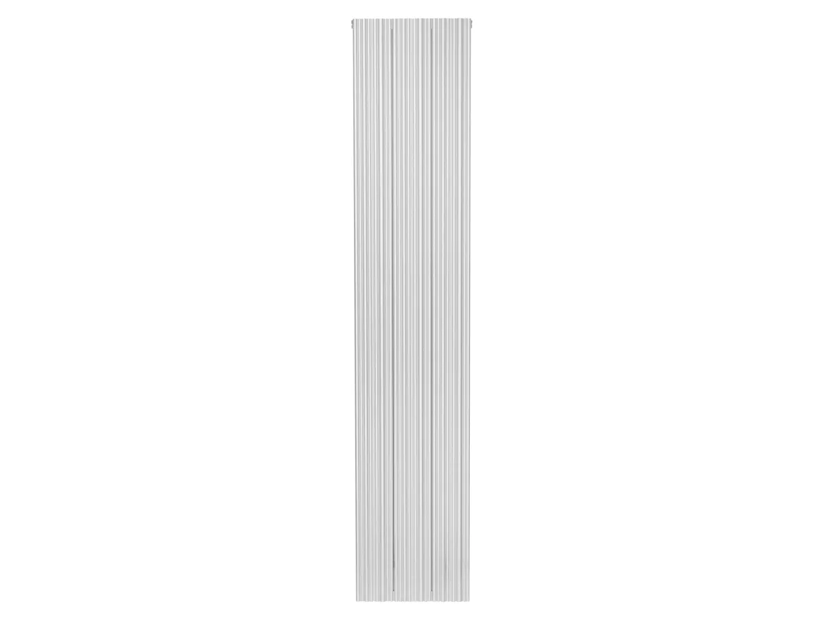 Calorifer decorativ LOJIMAX, colectia BAMBOO DOUBLE inaltimea 400 mm. latimea 1799 mm. INOX MATT ANODISING