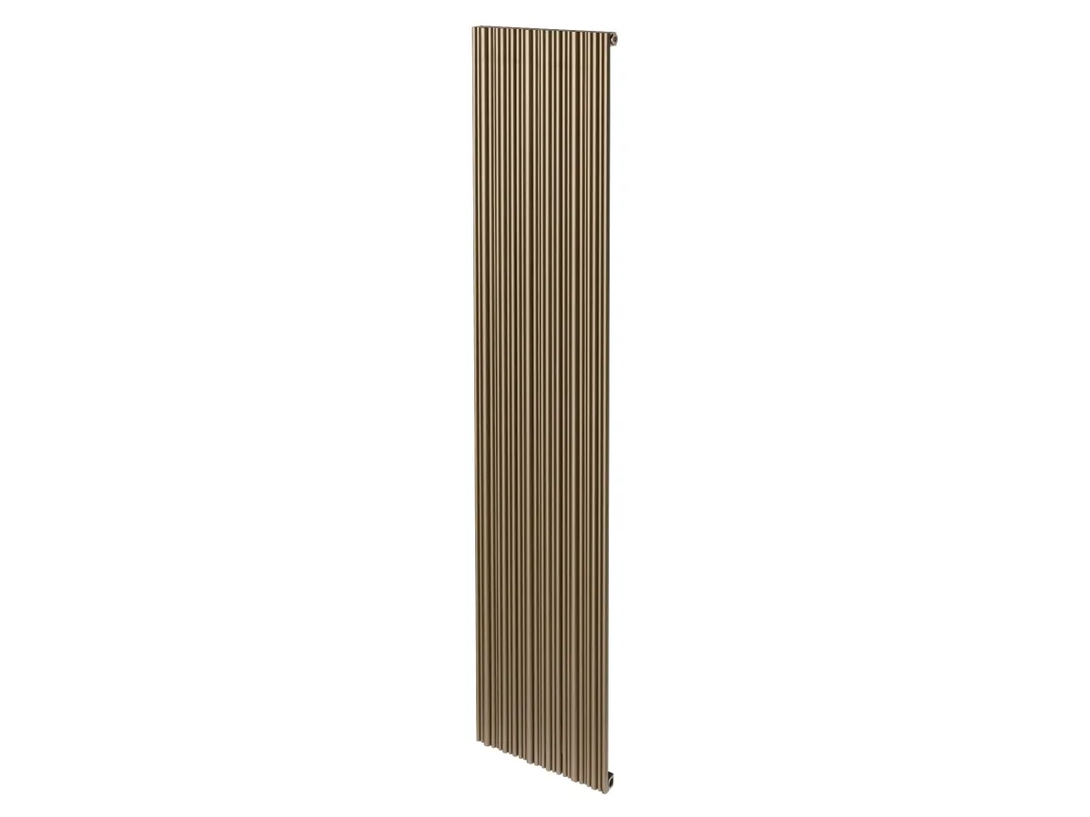 Calorifer decorativ LOJIMAX, colectia BAMBOO inaltimea 300 mm. latimea 239 mm. BRONZE MATT ANODISING