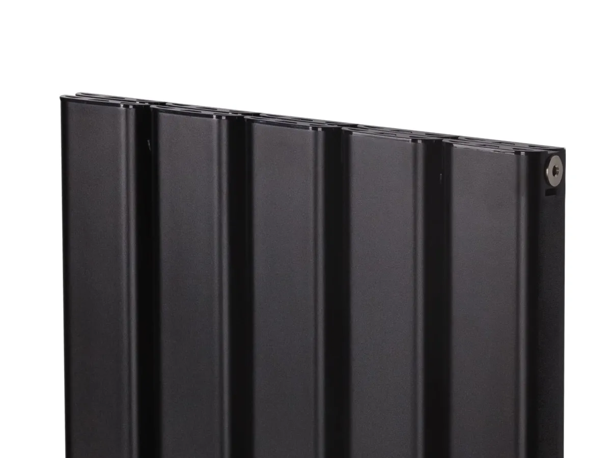 Calorifer decorativ LOJIMAX colecția DIAMOND DOUBLE 1800x496 mm, Negru