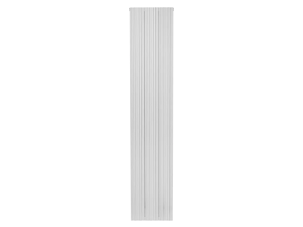 Calorifer decorativ LOJIMAX, colectia BAMBOO inaltimea 300 mm. latimea 239 mm. INOX MATT ANODISING