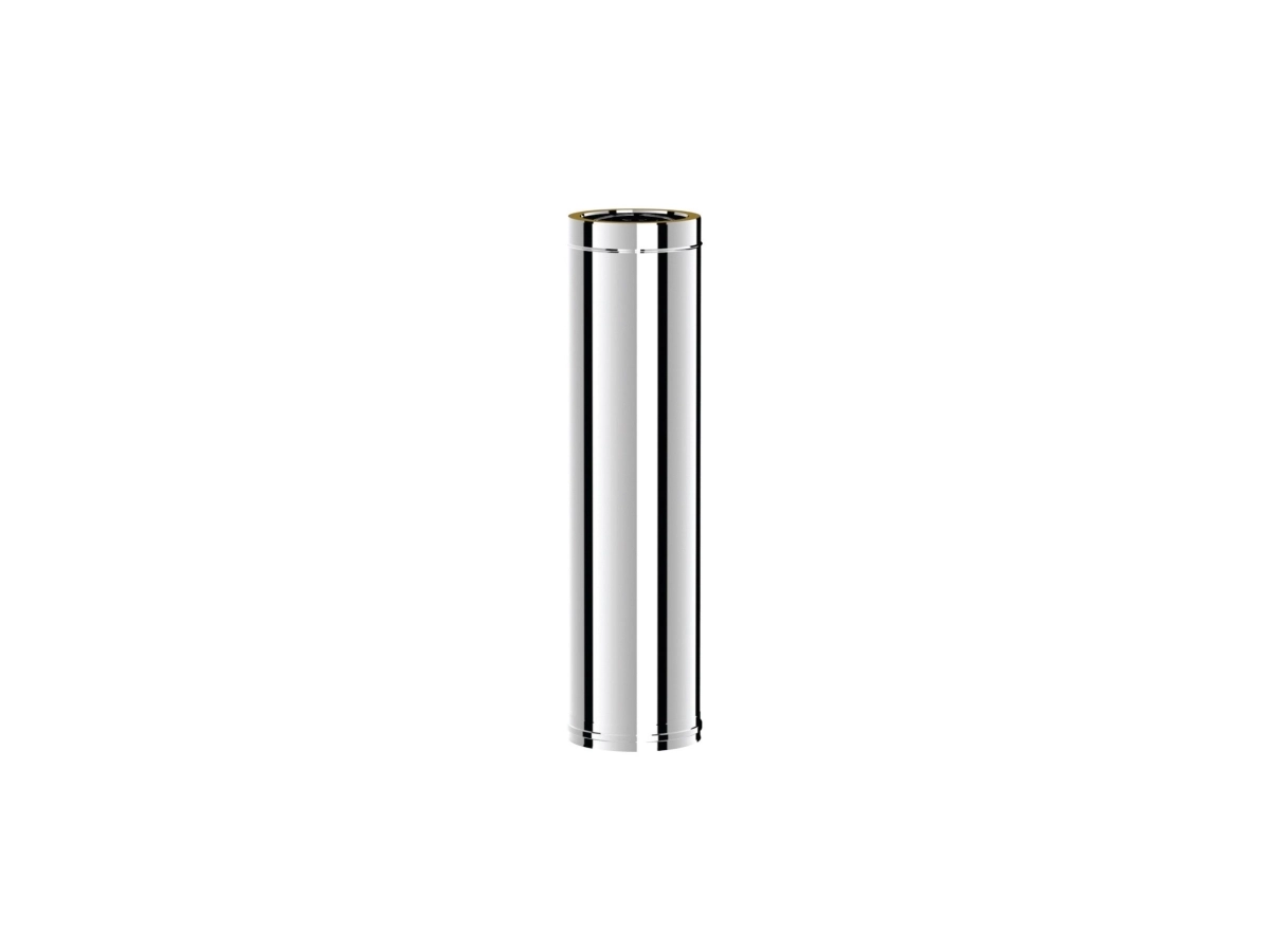 Teava L-1000 mm izolata pentru cos de fum SOLINOX d.130-180 (inox 316L/304)
