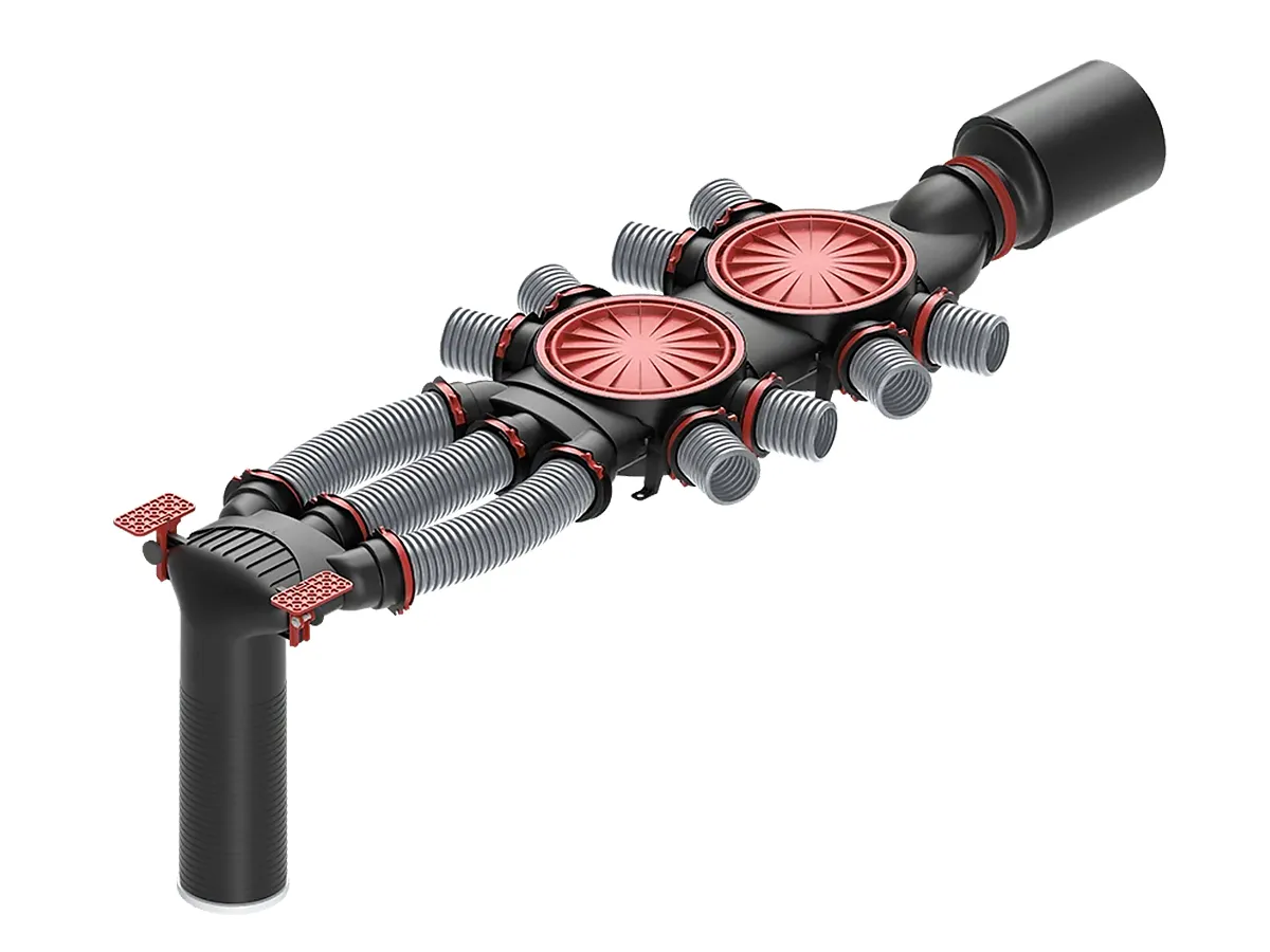 Распределительная коробка HEATPEX ARIA CONNECT (10 x Ø75 мм)