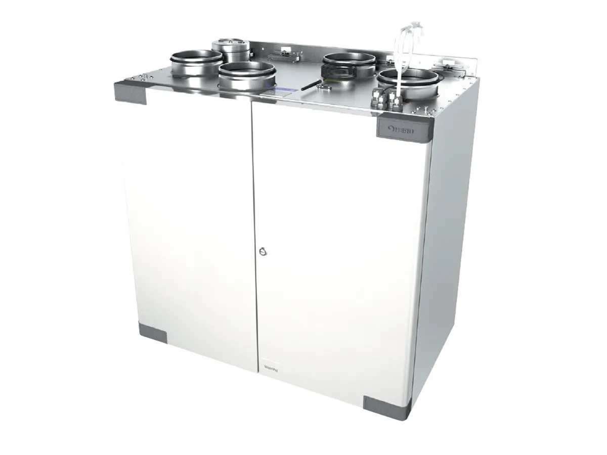Recuperator de aer cu sistem de ventilație OSTBERG HERU 100 T EC-y2 RE (debit de aer 418 m³/h)