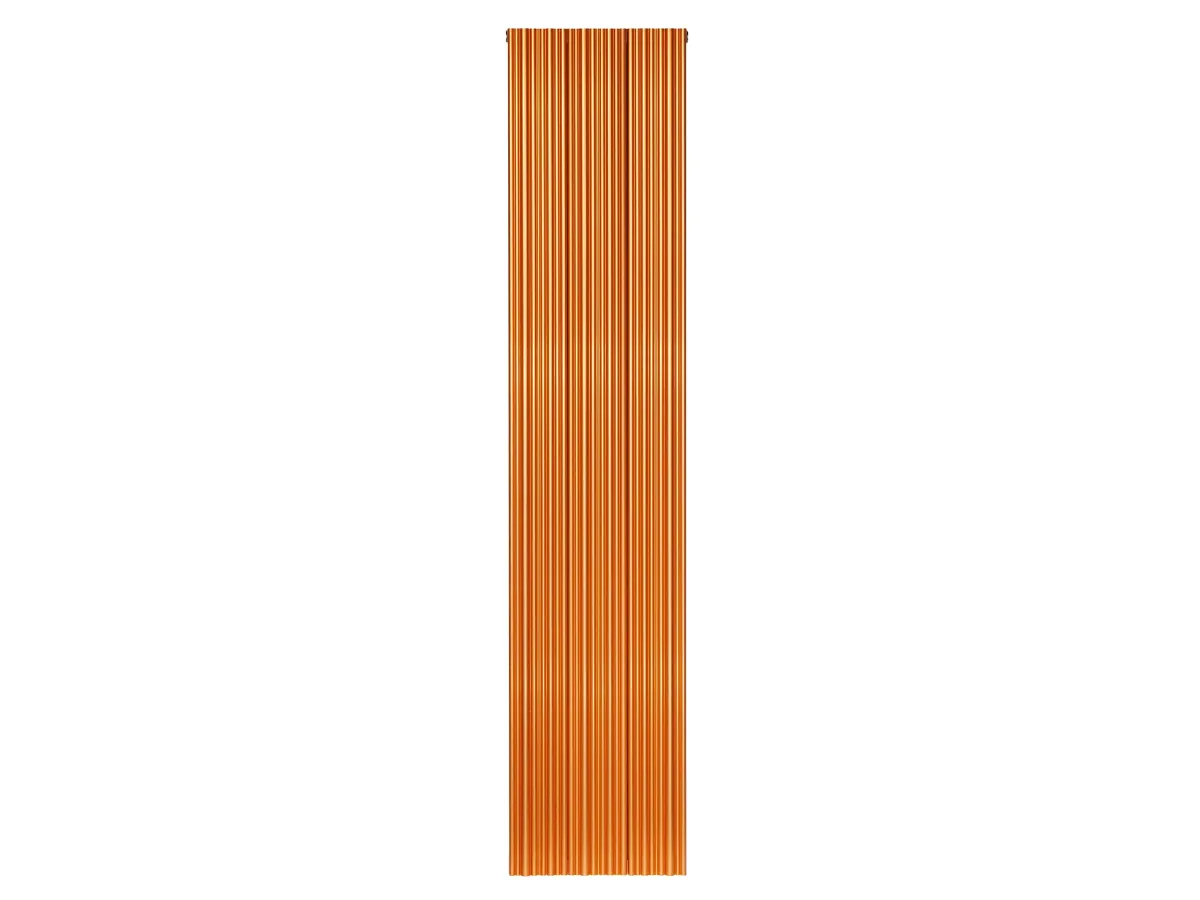 Calorifer decorativ LOJIMAX, colectia BAMBOO inaltimea 300 mm. latimea 239 mm. COPPER MATT ANODISING