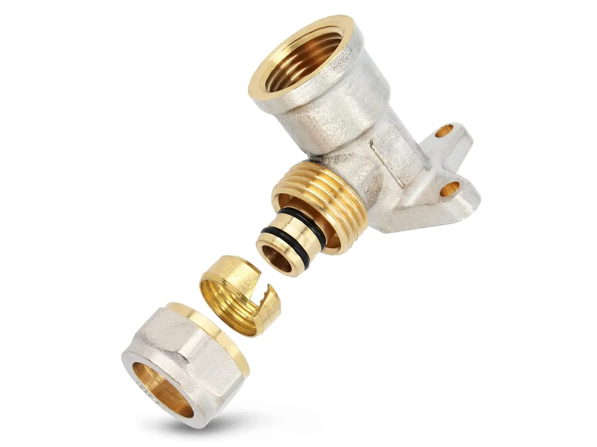 Cot cu flansa pentru teava multistrat PEX-AL-PEX 20 mm x 1/2 