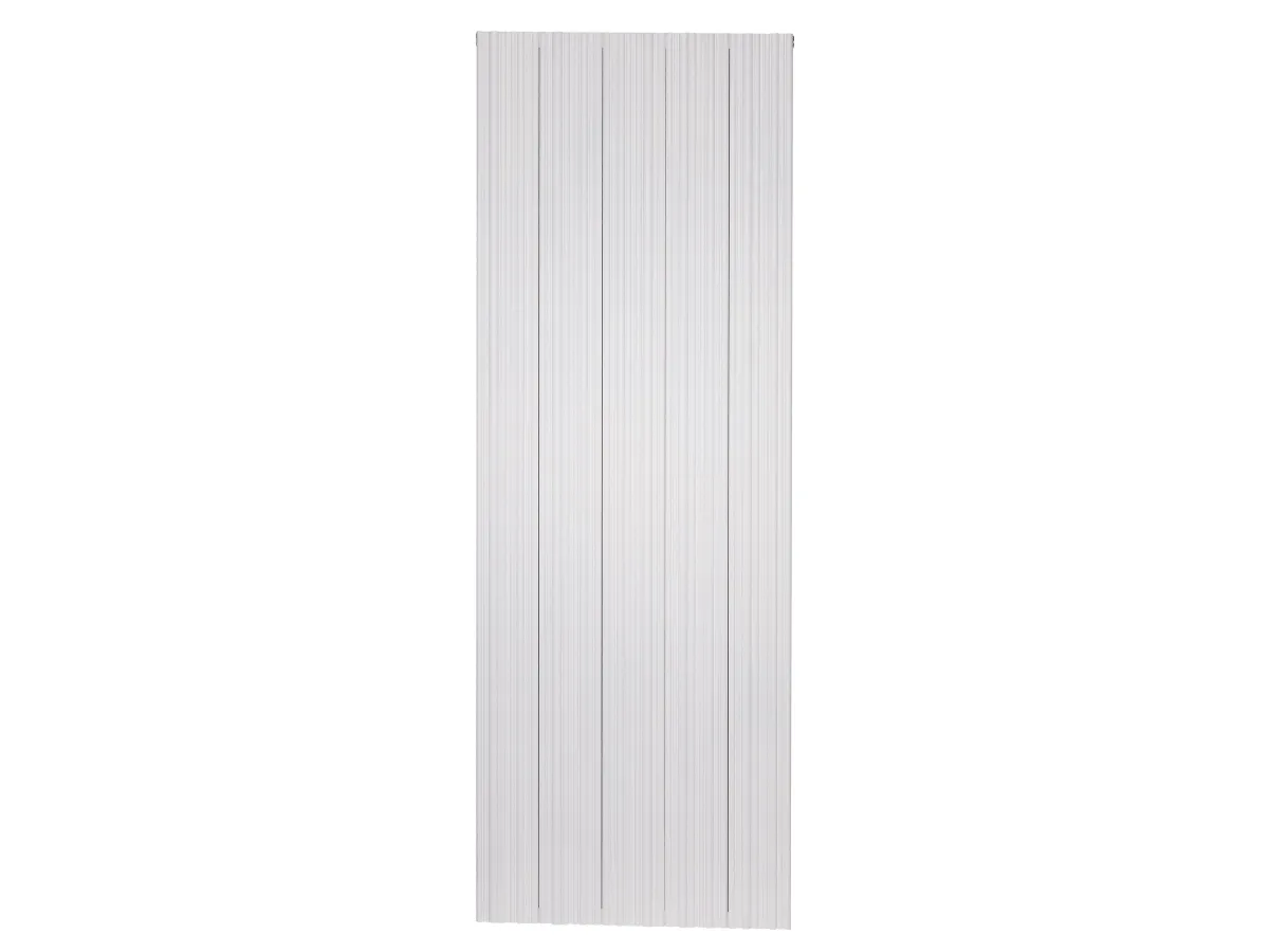 Calorifer decorativ LOJIMAX, colectia BAMBOO DOUBLE inaltimea 300 mm. latimea 239 mm. Alb mat