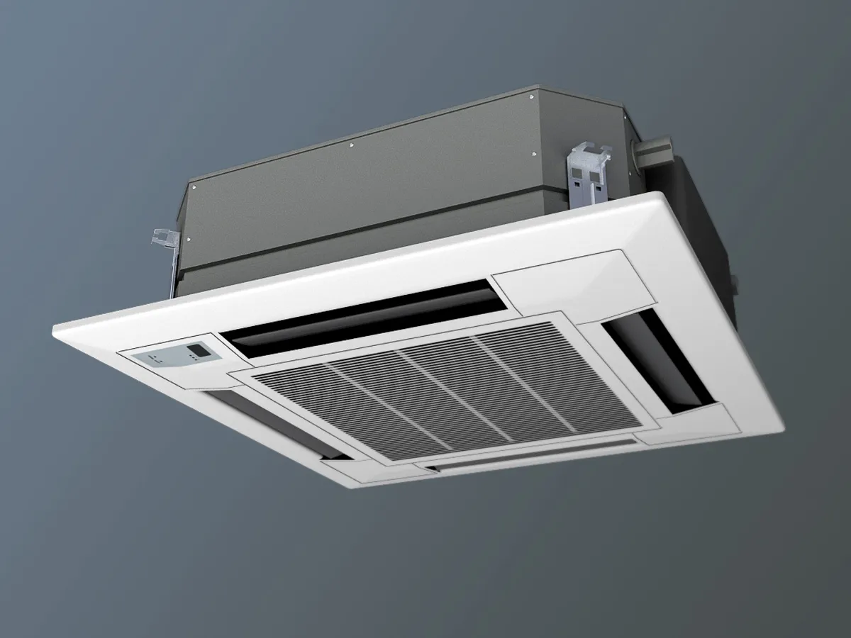Внутренний блок Hoapp Free Five тип кассета HLZ-GX55VA + панель 18000 BTU 