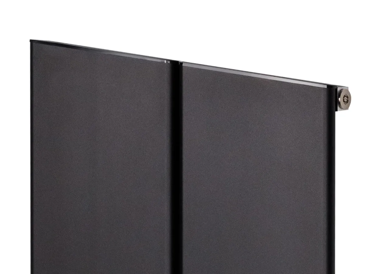 Calorifer decorativ LOJIMAX colecția NISH 2000x404 mm, Negru