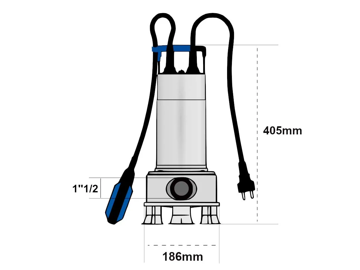 Pompă fecală Ebara RIGHT 100 M A 10 M