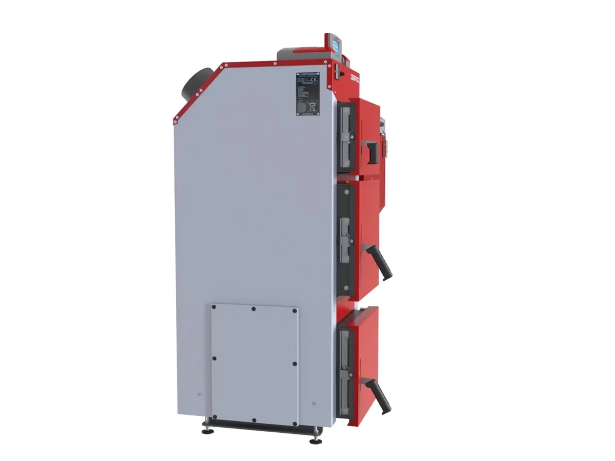 Cazan pe combustibil solid cu alimentare automata DEFRO KOMFORT EKO LUX 5 KLASA ECODESIGN 20 kW
