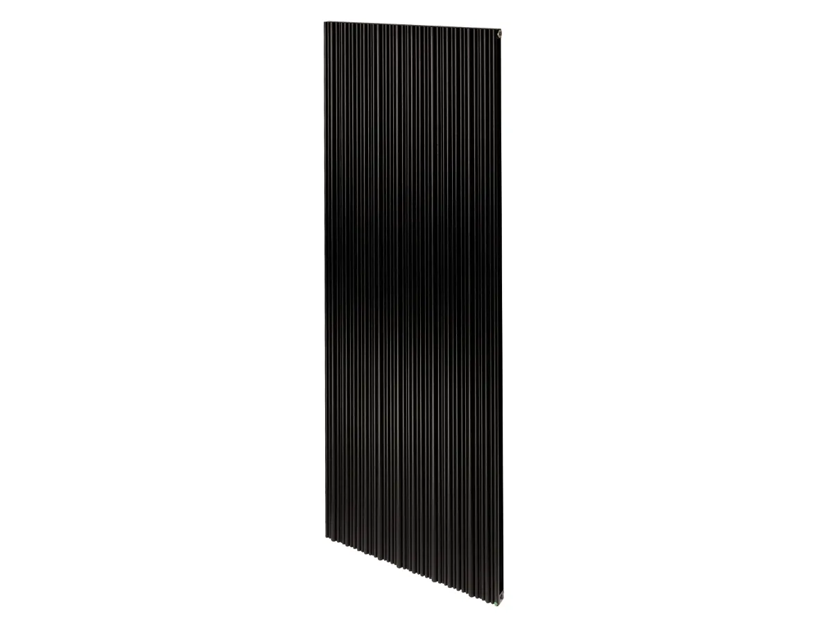 Calorifer decorativ LOJIMAX colecția BAMBOO DOUBLE 1600x359 mm, Negru