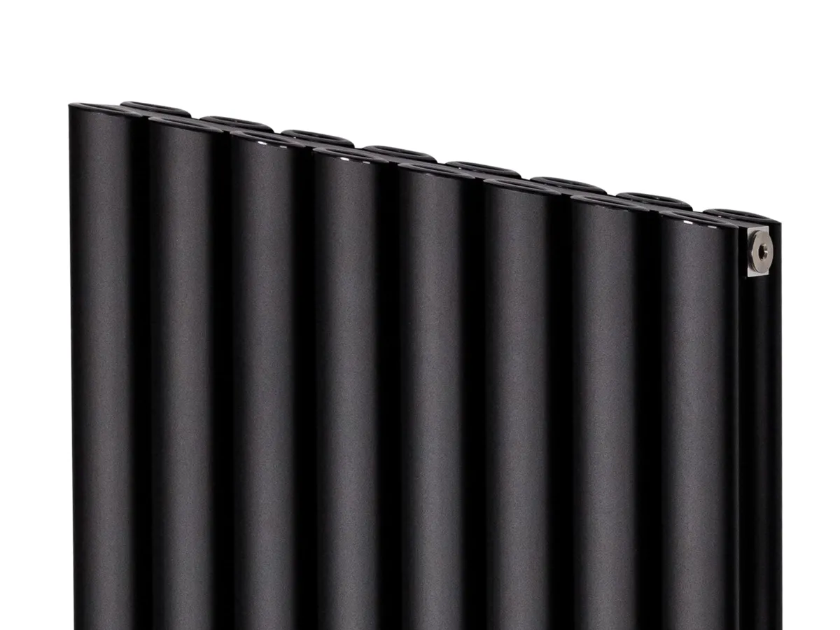 Calorifer decorativ LOJIMAX colecția BELLA DOUBLE 1800x404 mm, Negru